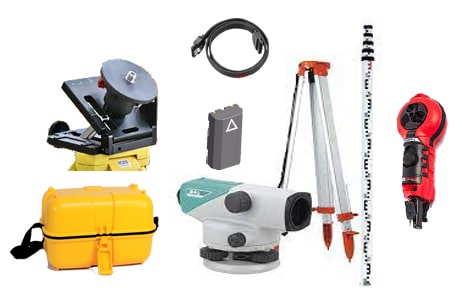 Những phụ kiện máy thủy bình quan trọng