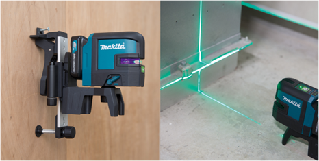 Máy cân bằng laser 5 tia xanh của Makita