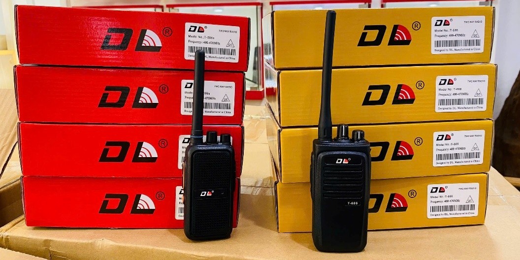 Ưu điểm nổi bật của dòng bộ đàm DL do Địa Long phân phối