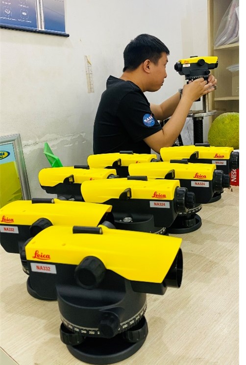 Các lỗi thường gặp khi sử dụng máy thủy bình Leica