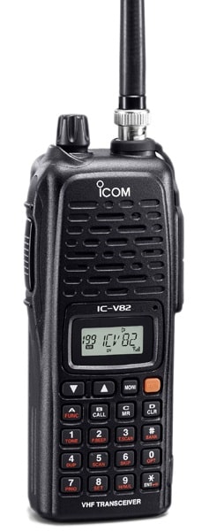 thiết kế máy bộ đàm cầm tay icom ic v82