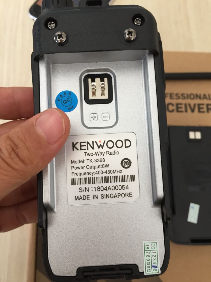 máy bộ đàm cầm tay kenwood tk 3368