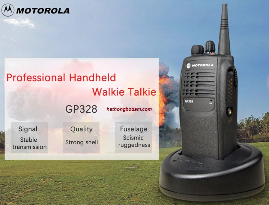 máy bộ đàm chống cháy nổ motorola gp 328 is