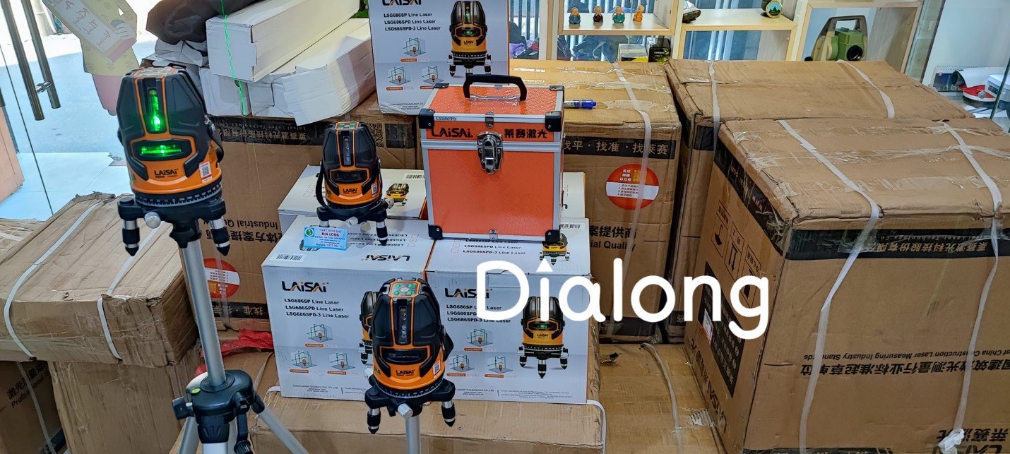 Các dòng máy cân bằng tia laser Laisai dùng cả trong nhà và ngoài trời