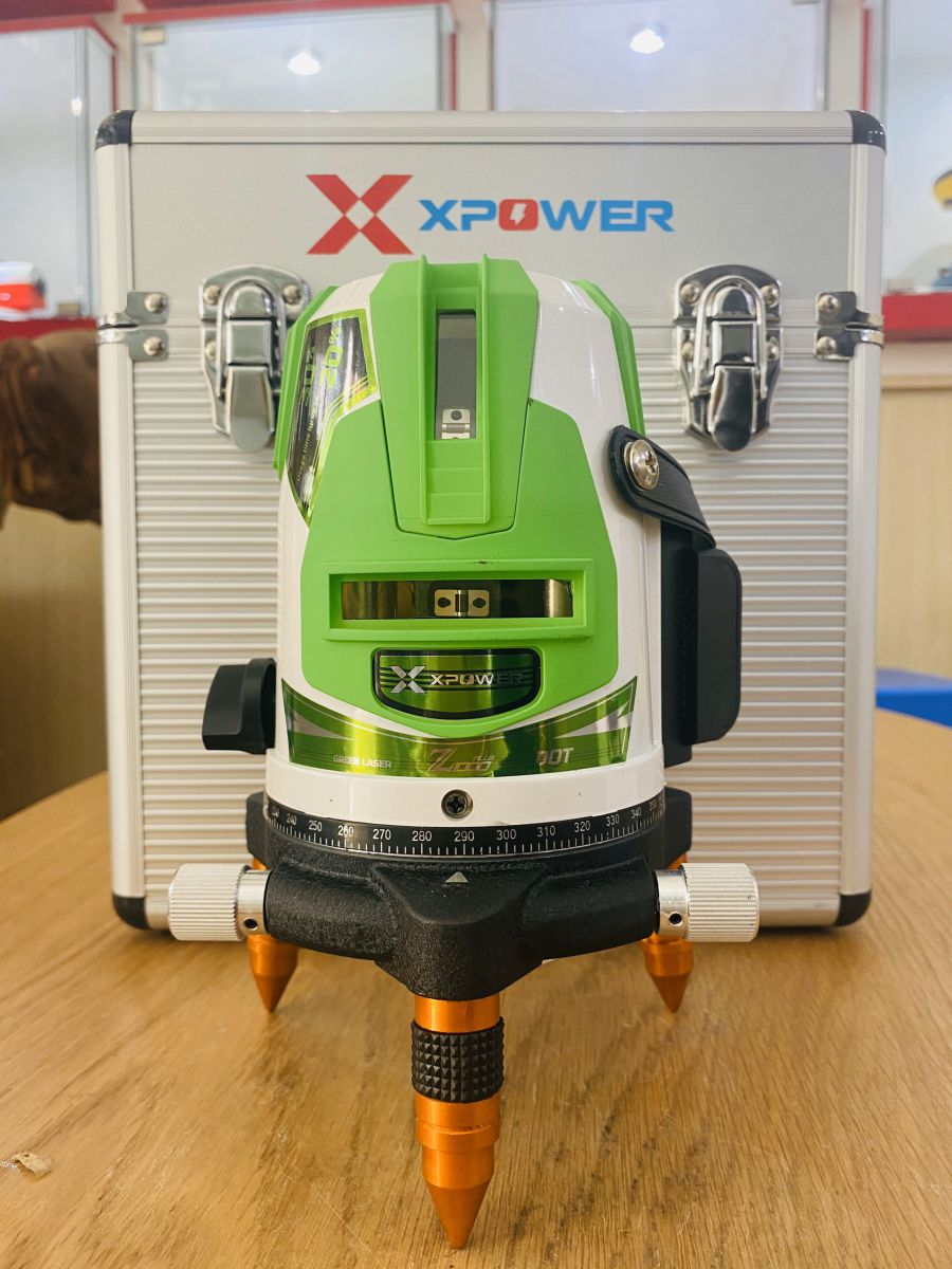 Máy Cân Bằng Laser X Power Z1000 đáp ứng đầy đủ nhu cầu đo đạc cân bằng của quý khách kể cả trong phòng lẫn ngoài trời