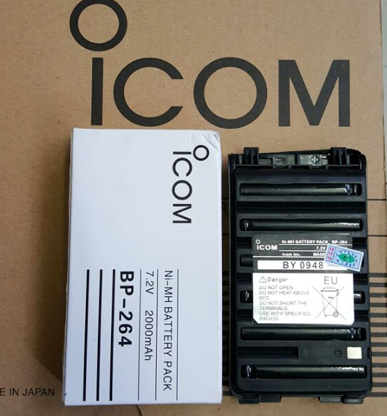 pin máy bộ đàm icom v80, icom u80