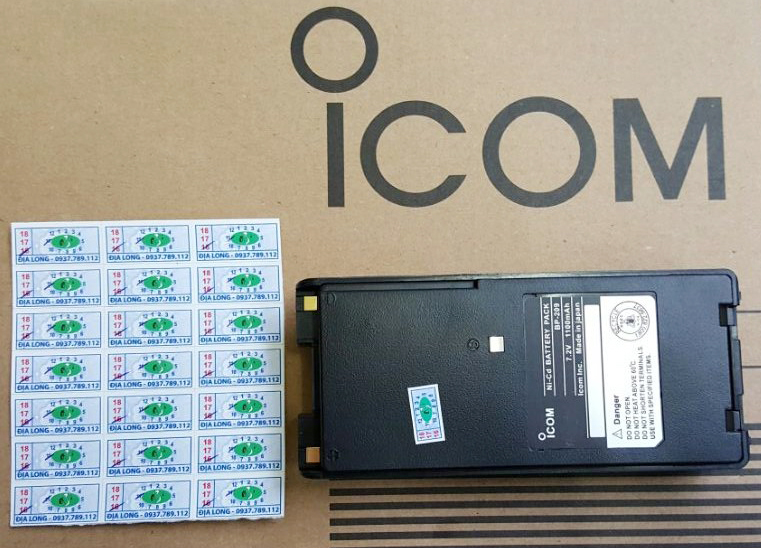 pin máy bộ đàm icom ic v82