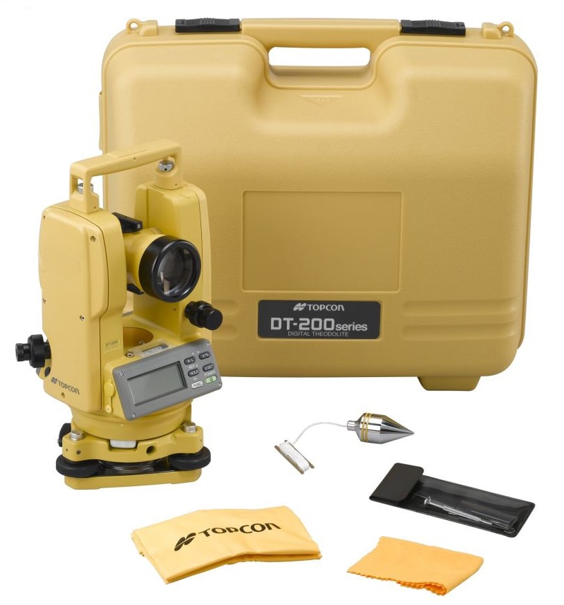 Trọn bộ máy kinh vĩ điện tử Topcon DT-209