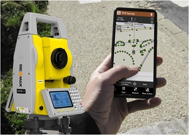 Ưu điểm nổi bật của máy toàn đạc GeoMax Zoom 10 2"